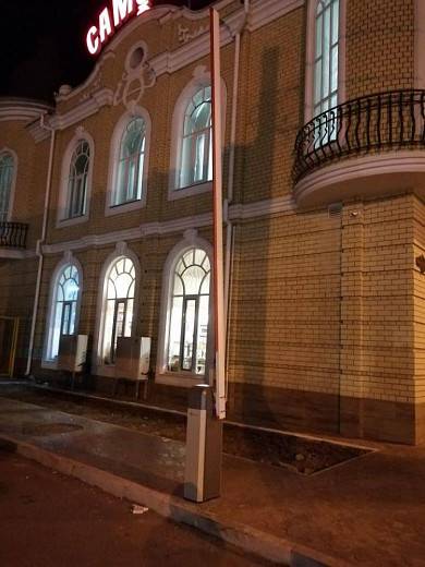 Установка шлагбаумов на въезд Установка шлагбаумов на въезд