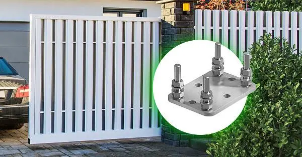 Роликовые подставки в подарок при покупке комплектующих для откатных ворот